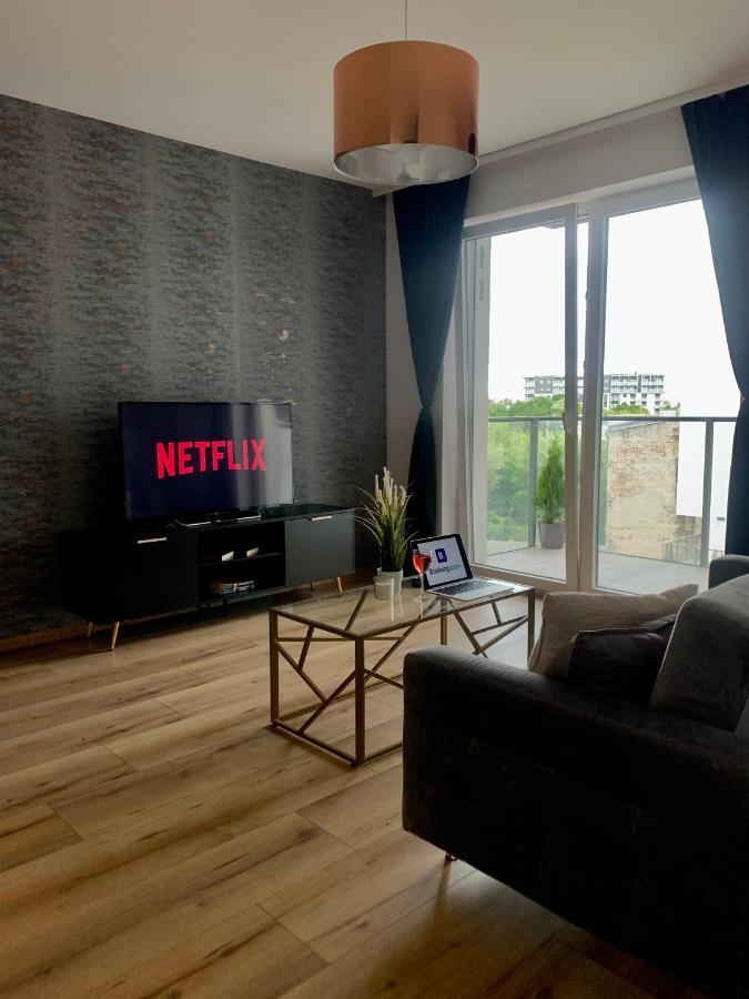 Apartament Drewnowska Przy Manufakturze Lódź Exterior foto